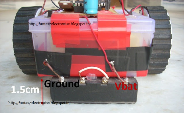 line following robot or line Line Tracker using ATtiny2313  with complete project report, code and circuit diagram.