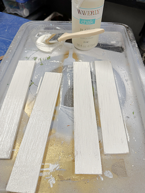 boards with off white paint