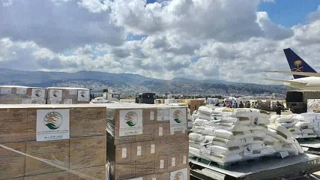 Arrival of 4th Plane of Saudi Aid to the victims of Beirut Port Explosion - Saudi-Expatriates.com