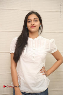 Tollywood Telugu Actress Mouryaani Latest Stills in Ripped Jeans at Intlo Deyyam Nakem Bhayam Movie Interview  0035.JPG