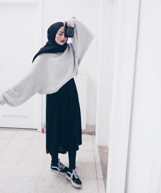 15+ Trend Gaya Fashion Hijab Remaja Masa Kini