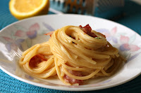 Špageti karbonara sa limunom