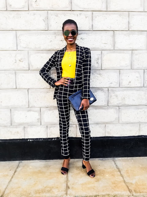 A Fun way To Style A Pantsuit For Ladies