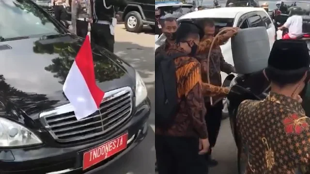 Viral Mobil RI 2 Diduga Milik Maruf Amin Isi BBM di Pinggir Jalan, Kehabisan Bensin?