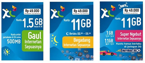 Promo!! Paket Data Internet XL Terbaru Maret 2016