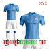 Áo CLB Man City Tự Thiết Kế Mã MC- 08 Đẹp Và Độc