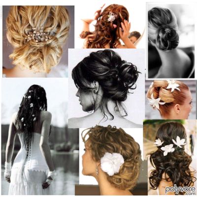 Since these weddings are frequently outdoors you will need a hairstyle that