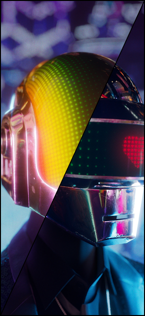 DAFT PUNK SPLIT - WALLPAPER PHONE