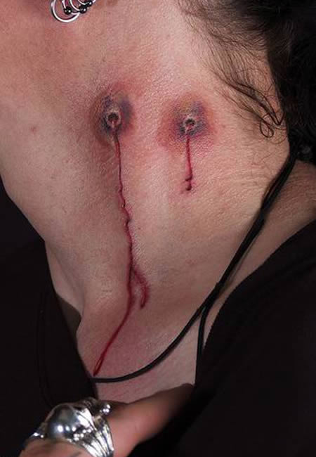 tattoos on neck