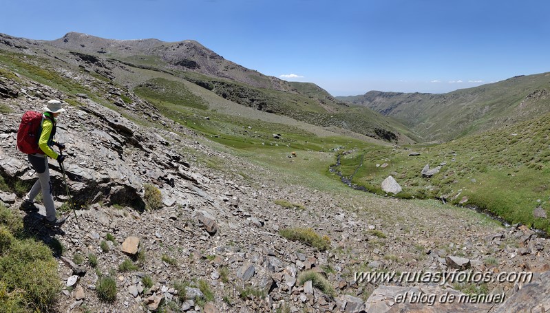 Pico Veleta por los Tajos - Lagunillo Misterioso - Chorreras del Molinillo