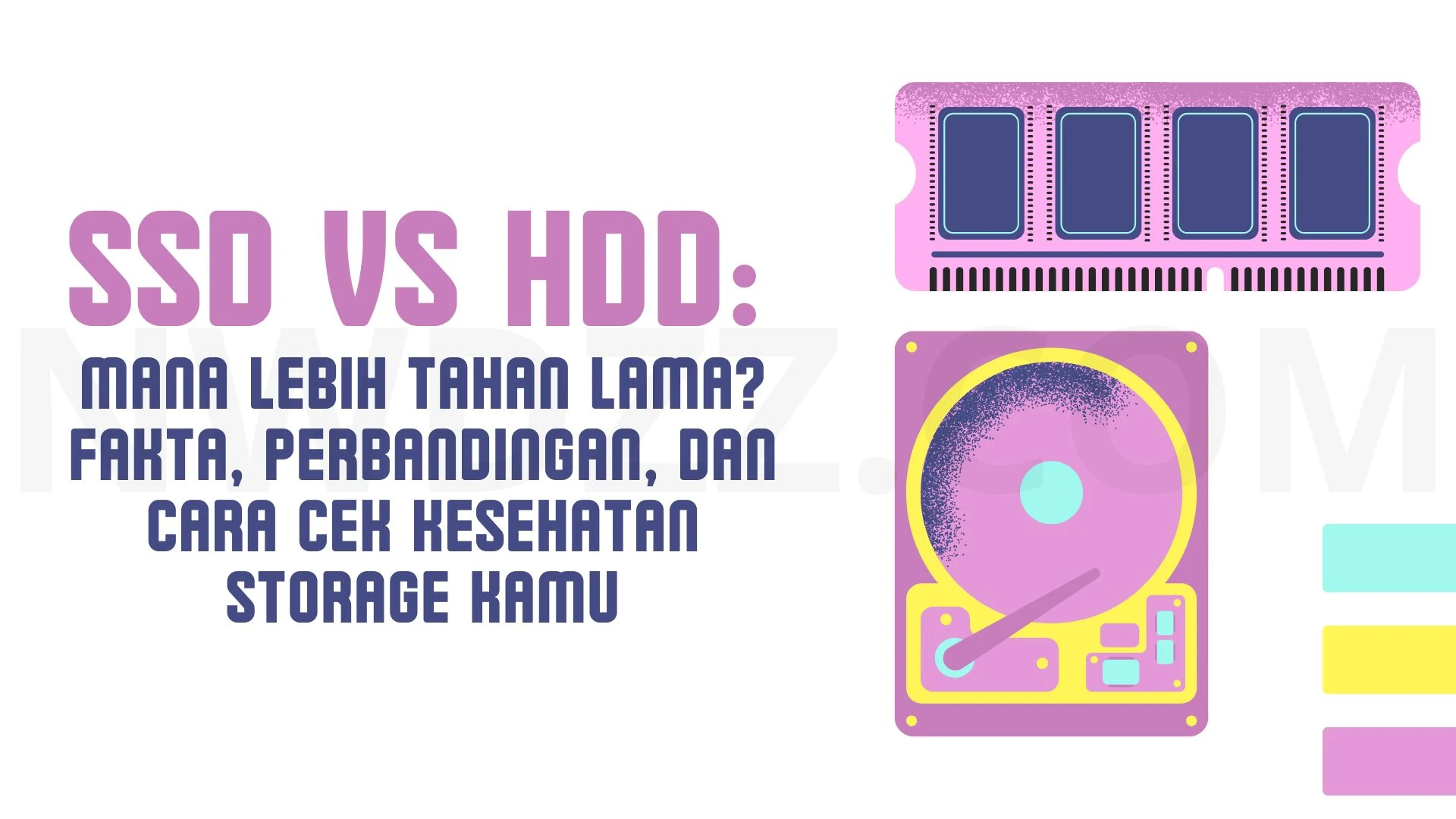 SSD vs HDD Mana Lebih Tahan Lama Fakta, Perbandingan, dan Cara Cek Kesehatan Storage Kamu