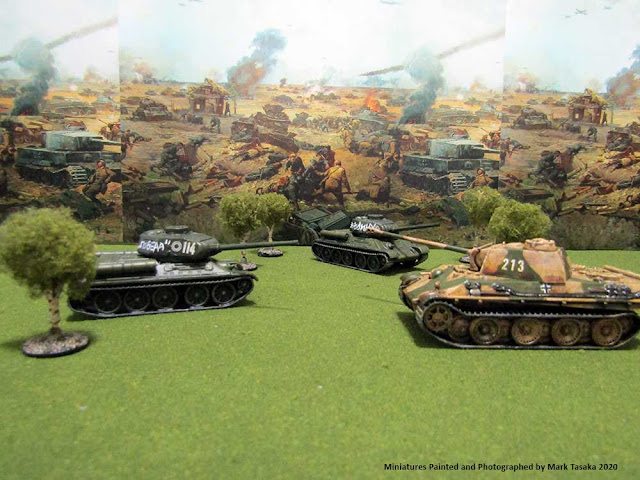 1/72 Italeri Panther (Ausf G) & Elite German Infantry