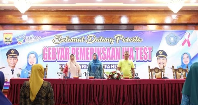 Pemko Pariaman Adakan Gebyar Pemeriksaan IVA Test Tingkat Kota Pariaman