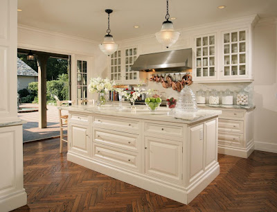 Kitchen Island Decor on Luxury Kitchen Design Clive Christian White Kitchen   Island From Wood