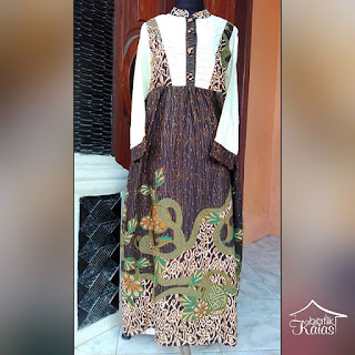 Model Baju Gamis Batik Wanita Muslimah