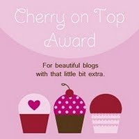 My first blog award - thanks, Bella!