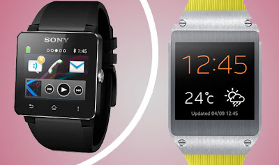 Samsung Galaxy Gear Vs Sony Smart Watch 2 comparision