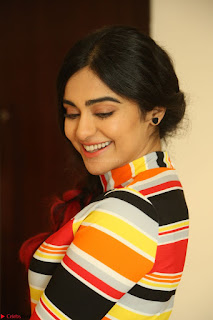 Adha Sharma in a Cute Colorful Jumpsuit Styled By Manasi Aggarwal Promoting movie Commando 2 (107).JPG