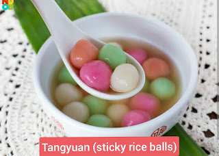 Tangyuan for Chinese New Year dishes
