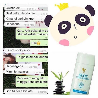 Simplyaddorable: ALOE-EVER SHIELD DEODORANT FOREVER KEKAL 