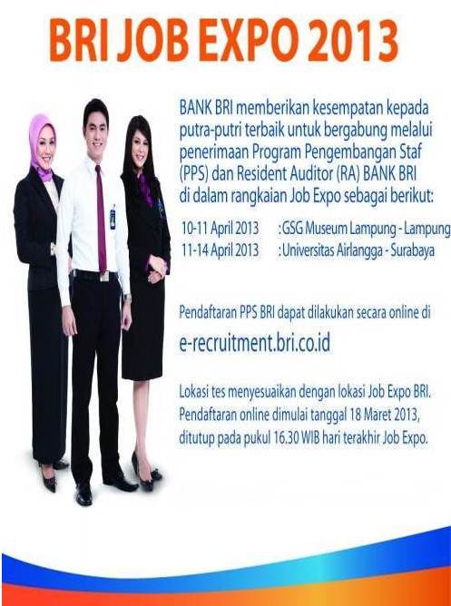 Lowongan Auditor Bank Bri - Info Lowongan Kerja ID