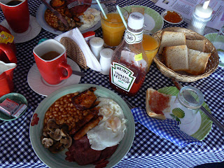 Breakfast at the sandwich cellar