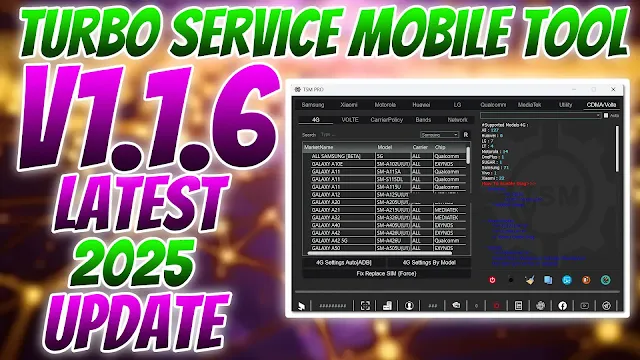 Turbo Service Mobile Tool V1.1.6