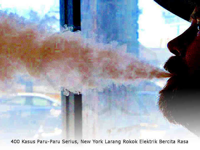 400 Kasus Paru-Paru Serius, New York Larang Rokok Elektrik Bercita Rasa