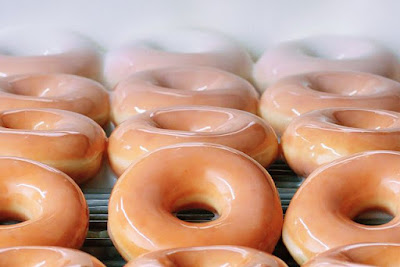 Krispy Kreme Original Glazed Donuts.