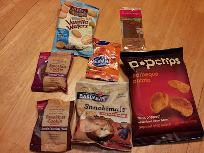 Treats collected from the allergen free trick or treat that weren't allergen free