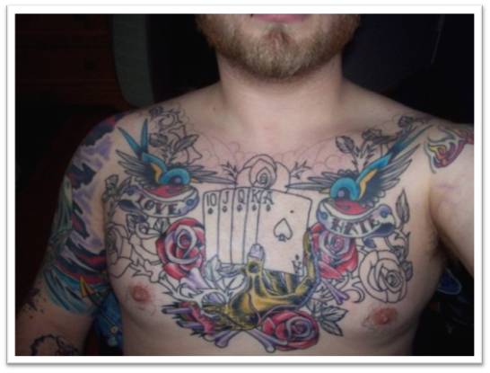 Best Shoulder and Chest Tattoos Trend for 201112