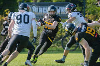 Sportfotografie American Football NRW Münster Blackhawks Köln Falcons