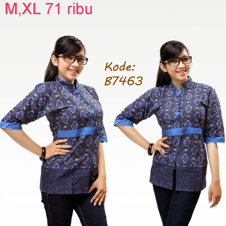 Contoh Model Baju Batik Model Baju Batik