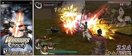 Warriors Orochi – USA PSP download