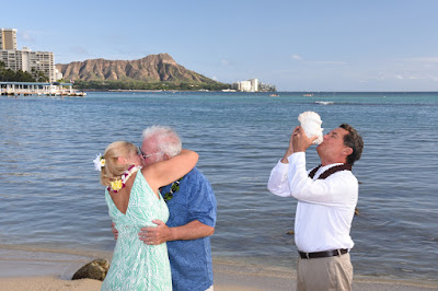 Conch Shell Blowing