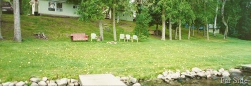 View in fromt of Maple 4 at the resort MN