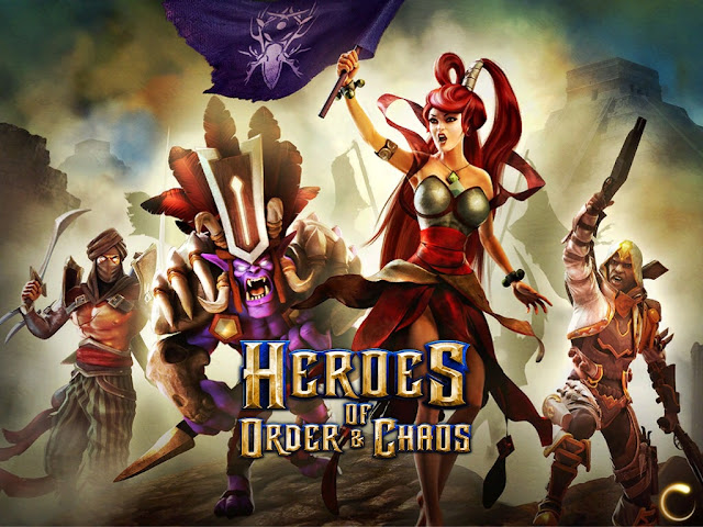 Review Game Heroes of Order & Chaos DoTA Portable Version