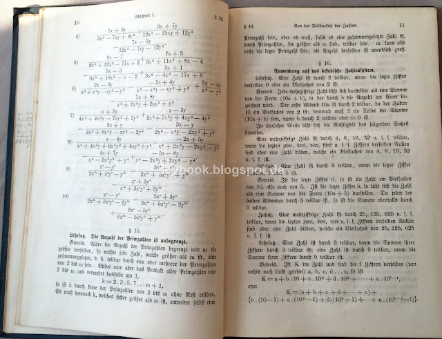 Leitfaden für den Unterricht in der Arithmetik und Algebra an höheren Lehranstalten, Dr. Ad. Hochheim, 1884 