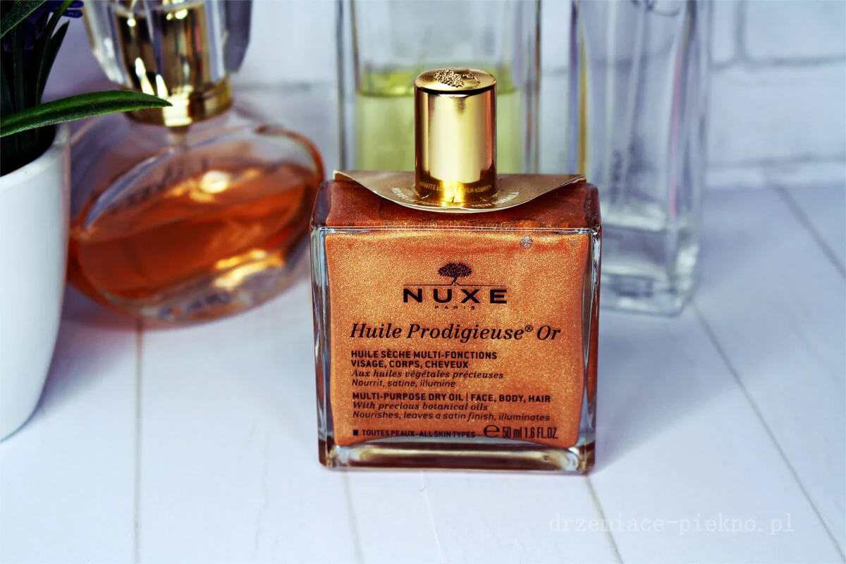 Nuxe Huile Prodigieuse OR - olejek z drobinkami złota - nowa formuła