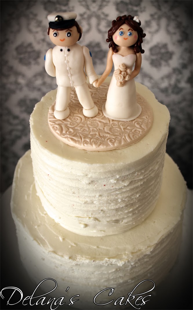 Delana s Cakes  Textured  Icing  Wedding  Cake 