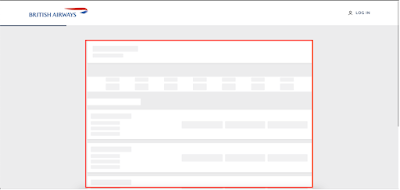 Result loading after users filter flight details and click the Find Flight button. Shown in the red box, the information is still being fetched.