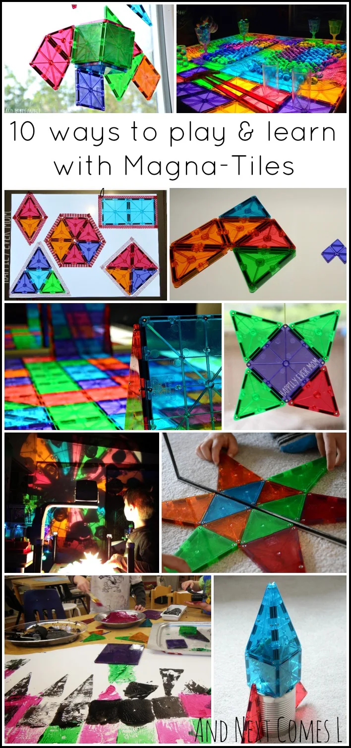 Magna-tiles activities