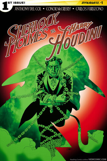 Download Comic [Sherlock Holmes vs. Harry Houdini] by Dynamite Entertainment