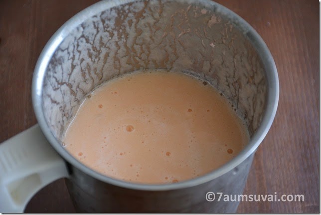 Cantaloupe granita