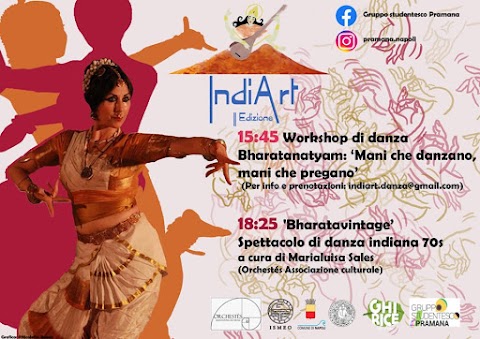 Danza Bharata Natyam Napoli - Casina Pompeiana