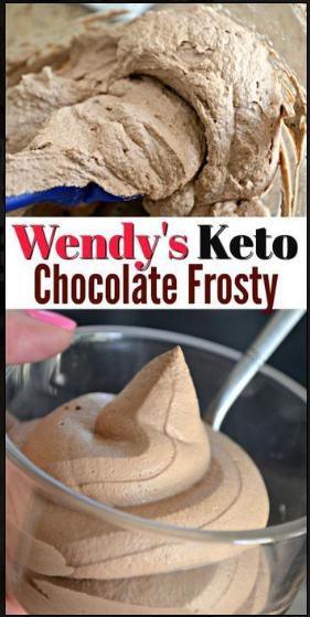 Keto Wendy's Chocolate Frosty