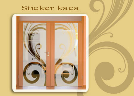  STIKER  KACA  Cutting Stiker  Kaca  Jendela 