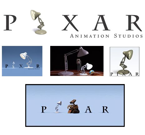 pixar logo parody. company of Pixar Animation