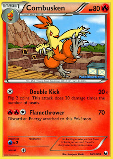 Combusken Dark Explorers Pokemon Card