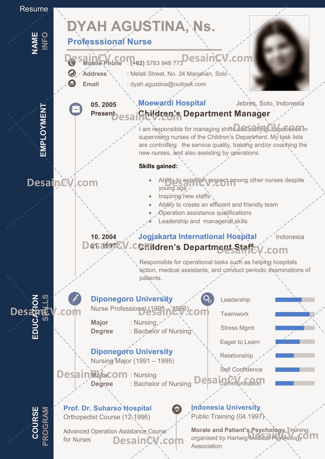 Resume Format Word 2010.CV Templates For Word DOC #632 